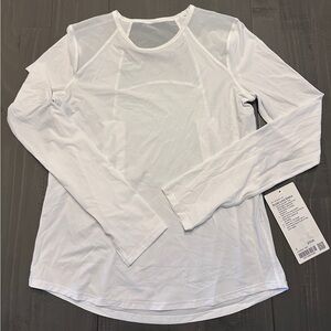 lululemon athletica Sculpt Long Sleeve White